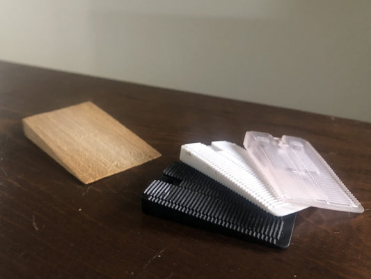 Plastic Shims vs. Wood Shims