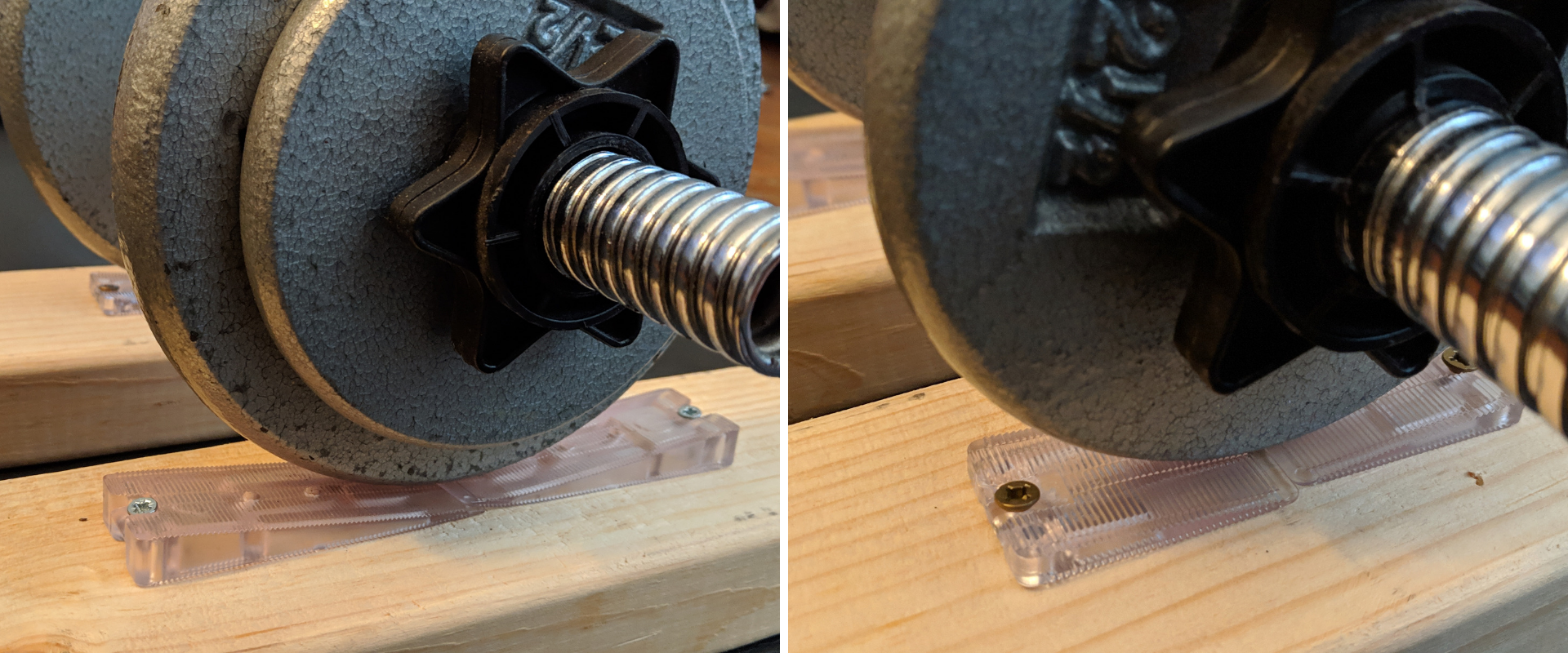 Diy Dumbbell Rack Wobble Wedge